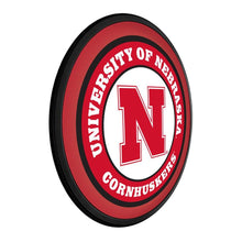 Load image into Gallery viewer, Nebraska Cornhuskers: Slimline Lighted Wall Sign - The Fan-Brand