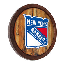 Load image into Gallery viewer, New York Rangers: "Faux" Barrel Top Sign - The Fan-Brand