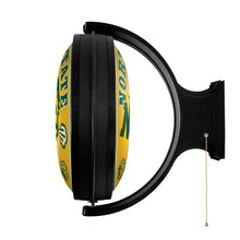Load image into Gallery viewer, North Dakota State Bison: Original Round Rotating Lighted Wall Sign - The Fan-Brand
