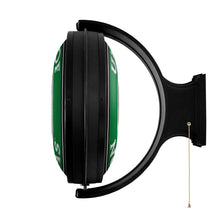 Load image into Gallery viewer, North Texas Mean Green: Original Round Rotating Lighted Wall Sign - The Fan-Brand