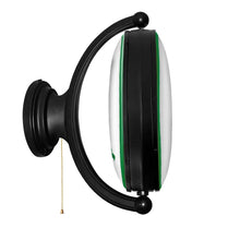 Load image into Gallery viewer, North Texas Mean Green: White - Original Oval Rotating Lighted Wall Sign - The Fan-Brand