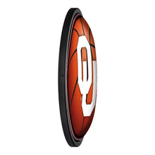 Load image into Gallery viewer, Oklahoma Sooners: Basketball - Round Slimline Lighted Wall Sign - The Fan-Brand
