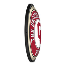 Load image into Gallery viewer, Oklahoma Sooners: Round Slimline Lighted Wall Sign - The Fan-Brand