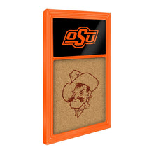Load image into Gallery viewer, Oklahoma State Cowboys: Dual Logos - Cork Note Board - The Fan-Brand