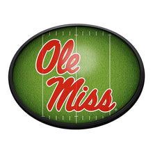 Load image into Gallery viewer, Ole Miss Rebels: On the 50 - Oval Slimline Lighted Wall Sign - The Fan-Brand