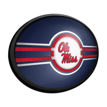 Load image into Gallery viewer, Ole Miss Rebels: Oval Slimline Lighted Wall Sign - The Fan-Brand