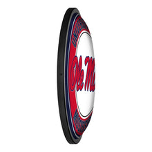 Load image into Gallery viewer, Ole Miss Rebels: Round Slimline Lighted Wall Sign - The Fan-Brand