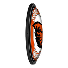 Load image into Gallery viewer, Oregon State Beavers: Round Slimline Lighted Wall Sign - The Fan-Brand