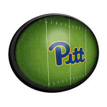 Load image into Gallery viewer, Pitt Panthers: On the 50 - Oval Slimline Lighted Wall Sign - The Fan-Brand