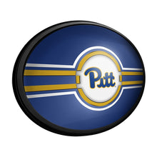 Load image into Gallery viewer, Pitt Panthers: Oval Slimline Lighted Wall Sign - The Fan-Brand