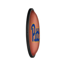 Load image into Gallery viewer, Pitt Panthers: Pigskin - Oval Slimline Lighted Wall Sign - The Fan-Brand
