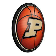 Load image into Gallery viewer, Purdue Boilermakers: Basketball - Round Slimline Lighted Wall Sign - The Fan-Brand