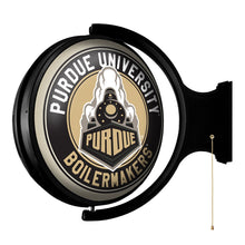 Load image into Gallery viewer, Purdue Boilermakers: Boilermaker Special - Original Round Rotating Lighted Wall Sign - The Fan-Brand