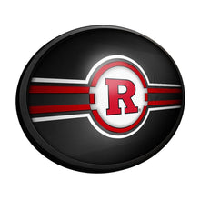 Load image into Gallery viewer, Rutgers Scarlet Knights: Oval Slimline Lighted Wall Sign - The Fan-Brand