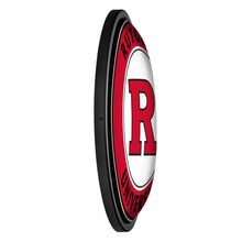 Load image into Gallery viewer, Rutgers Scarlet Knights: Round Slimline Lighted Wall Sign - The Fan-Brand