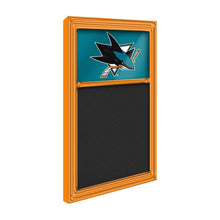Load image into Gallery viewer, San Jose Sharks: Chalk Note Board - The Fan-Brand
