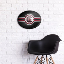 Load image into Gallery viewer, South Carolina Gamecocks: Oval Slimline Lighted Wall Sign - The Fan-Brand