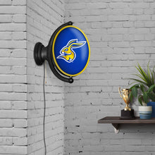 Load image into Gallery viewer, South Dakota State Jackrabbits: Jack - Original Oval Rotating Lighted Wall Sign - The Fan-Brand