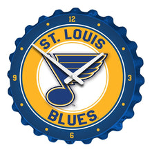 Load image into Gallery viewer, St. Louis Blues: Bottle Cap Wall Clock - The Fan-Brand