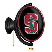 Load image into Gallery viewer, Stanford Cardinal: Original Oval Rotating Lighted Wall Sign - The Fan-Brand