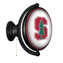Load image into Gallery viewer, Stanford Cardinal: Original Oval Rotating Lighted Wall Sign - The Fan-Brand