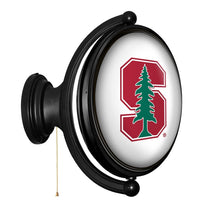Load image into Gallery viewer, Stanford Cardinal: Original Oval Rotating Lighted Wall Sign - The Fan-Brand