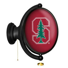 Load image into Gallery viewer, Stanford Cardinal: Original Oval Rotating Lighted Wall Sign - The Fan-Brand