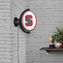 Load image into Gallery viewer, Stanford Cardinal: Original Oval Rotating Lighted Wall Sign - The Fan-Brand