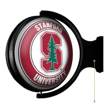 Load image into Gallery viewer, Stanford Cardinal: Original Round Rotating Lighted Wall Sign - The Fan-Brand