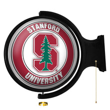 Load image into Gallery viewer, Stanford Cardinal: Original Round Rotating Lighted Wall Sign - The Fan-Brand
