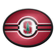 Load image into Gallery viewer, Stanford Cardinal: Oval Slimline Lighted Wall Sign - The Fan-Brand