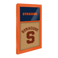 Load image into Gallery viewer, Syracuse Orange: Dual Logos - Cork Note Board - The Fan-Brand