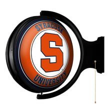 Load image into Gallery viewer, Syracuse Orange: Original Round Rotating Lighted Wall Sign - The Fan-Brand