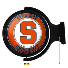 Load image into Gallery viewer, Syracuse Orange: Original Round Rotating Lighted Wall Sign - The Fan-Brand