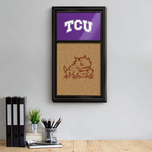 Load image into Gallery viewer, TCU Horned Frogs: Horned Frog - Cork Note Board - The Fan-Brand