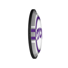 Load image into Gallery viewer, TCU Horned Frogs: Oval Slimline Lighted Wall Sign - The Fan-Brand