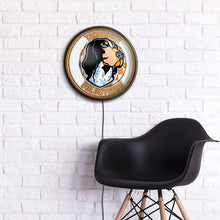 Load image into Gallery viewer, Tennessee Volunteers: Mascot - Round Slimline Lighted Wall Sign - The Fan-Brand