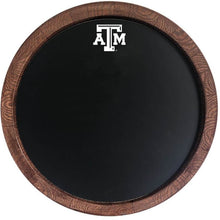 Load image into Gallery viewer, Texas A&M Aggies: Chalkboard "Faux" Barrel Top Sign - The Fan-Brand