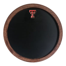 Load image into Gallery viewer, Texas Tech Red Raiders: Chalkboard "Faux" Barrel Top Sign - The Fan-Brand