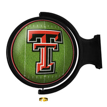 Load image into Gallery viewer, Texas Tech Red Raiders: On the 50 - Rotating Lighted Wall Sign - The Fan-Brand