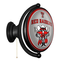 Load image into Gallery viewer, Texas Tech Red Raiders: Original Oval Rotating Lighted Wall Sign - The Fan-Brand