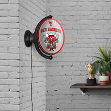 Load image into Gallery viewer, Texas Tech Red Raiders: Original Oval Rotating Lighted Wall Sign - The Fan-Brand