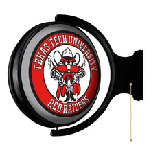 Load image into Gallery viewer, Texas Tech Red Raiders: Raider Red - Original Round Rotating Lighted Wall Sign - The Fan-Brand