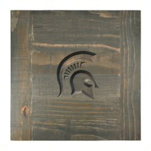 Load image into Gallery viewer, Michigan State Spartans Reclaimed Side Table