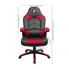 Load image into Gallery viewer, Georgia Bulldogs Oversized Gaming Chair