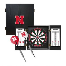 Load image into Gallery viewer, Nebraska Cornhuskers Fan's Choice Dartboard Set