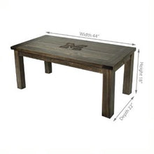 Load image into Gallery viewer, Michigan Wolverines Reclaimed Coffee Table
