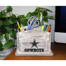 Load image into Gallery viewer, Dallas Cowboys Desk Organizer