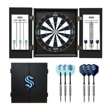 Load image into Gallery viewer, Seattle Kraken Fan's Choice Dartboard Set
