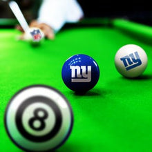 Load image into Gallery viewer, New York Giants Billiard Balls with Numbers